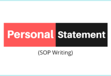 Personal Statement - Statement of Purpose (SOP) template
