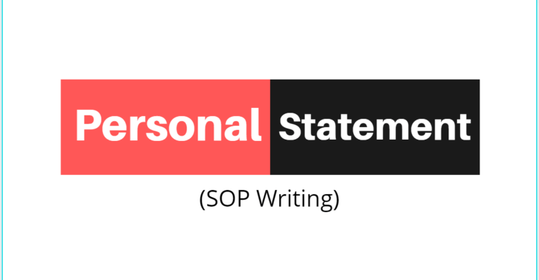 Personal Statement - Statement of Purpose (SOP) template
