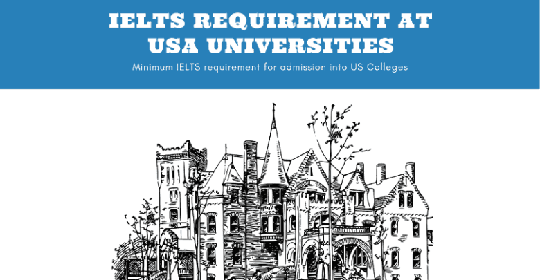 Minimum IELTS Test Score Requirement at USA Universities for Admissions