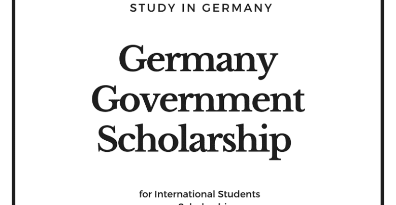 Germany Government Scholarship 2023 for international Students