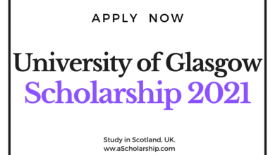 University of Glasgow Scholarship for international Students - Get Funding of £5,000
