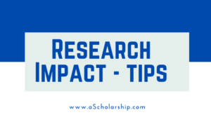Research Impact Assuring the impact of your Research Blueprint to Guarantee your Research Makes an impact