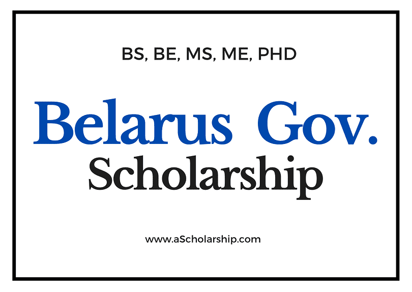 Belarus Scholarships 2023 for International Students
