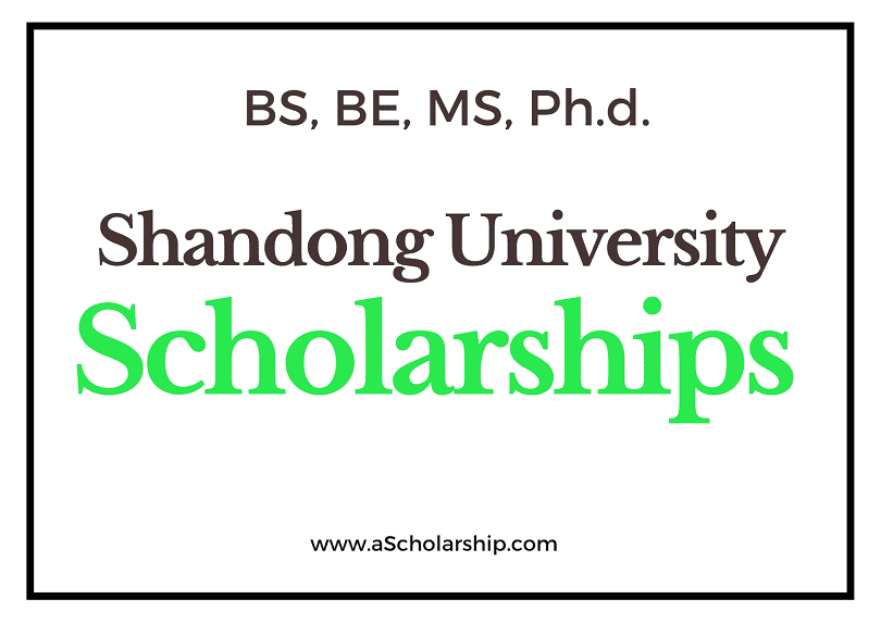 Shandong University CSC Scholarship 2022-2023