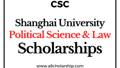 Shanghai University of Political Science and Law (CSC) Scholarship 2022-2023 - China Scholarship Council - Chinese Government Scholarship