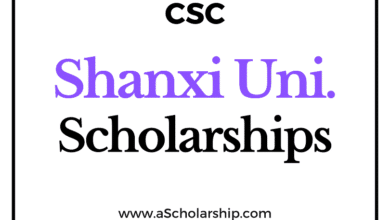Shanxi University (CSC) Scholarship 2022-2023 - China Scholarship Council - Chinese Government Scholarship