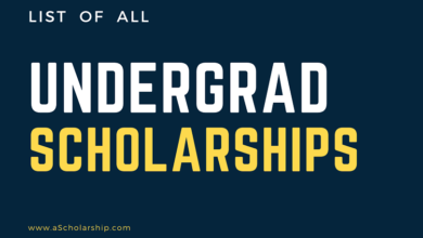 Undergrad Scholarships for Students 2022-2023 List of Bachelor Degree Scholarships