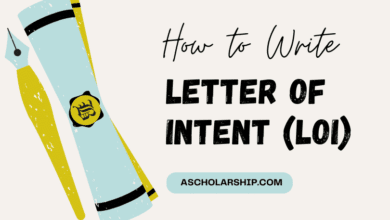 Letter of intent (LOI) for Scholarship Applications - Format, Templates, and Examples