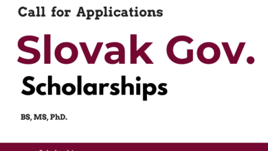 Slovakia Scholarships 2022-2023 Slovak Government Scholarship 2022-2023