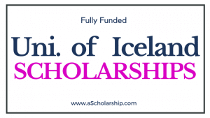 University of Iceland Scholarships 2022-2023 Study in Iceland for Free
