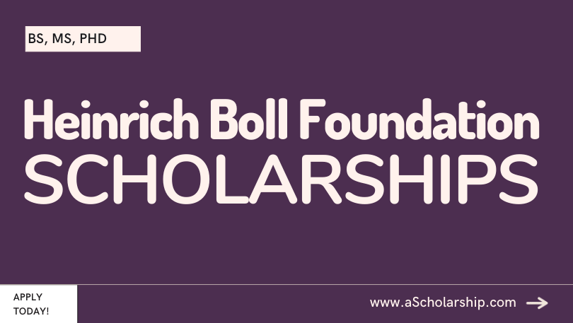 Heinrich Boll Foundation Scholarships BS, MS, PhD German Scholarships