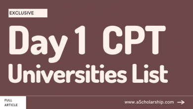 Top 20 Universities in the U.S.A. with Day 1 CPT
