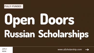 Fully-funded Open Doors Russian Scholarships - Study for free in Russia