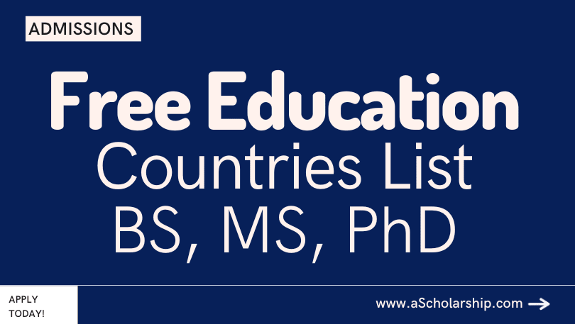 List of Countries Where Education is FREE