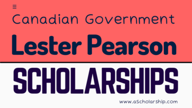 Lester B.Pearson Scholarships 2023-2024 in Canada