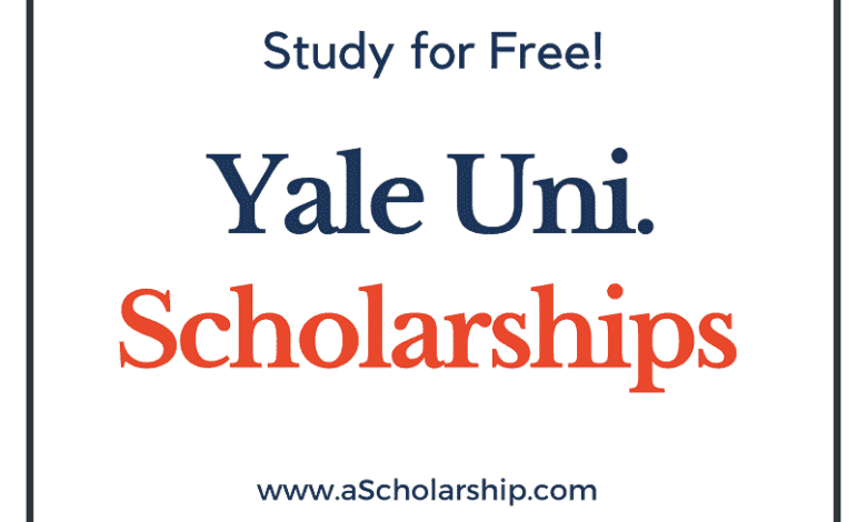 Yale University Scholarships 2023-2024 in USA